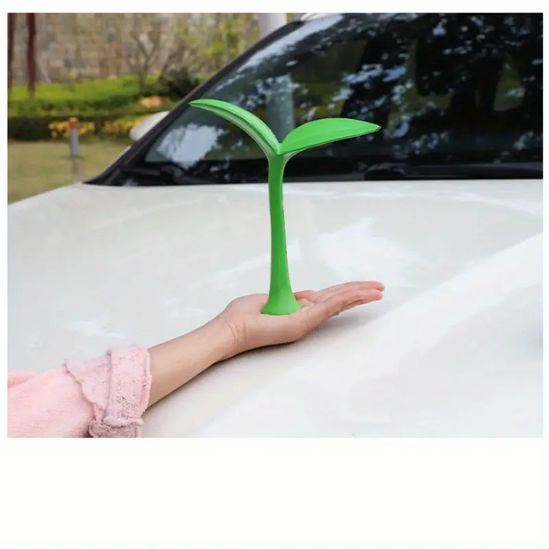 Cute 3D car roof decoration with car stickers, tentacles, and small saplings, Car Decals