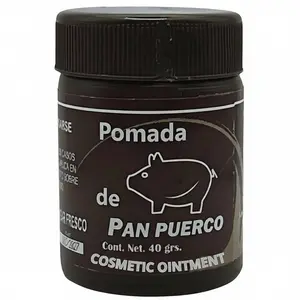 Herbal Pomada Pan Puerco Balm (40g) Traditional Formula Body Moisturizer, Nourishing Skin Repair Product for Dry Skin, Hydrating Support