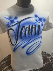 T shirt name special ****IMPORTANT*** add your name and color background going on the shirt in the notes section at checkout