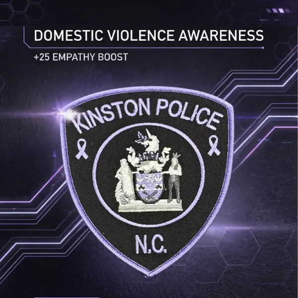 Kinston Domestic Violence Patch - Support the Noise Patch