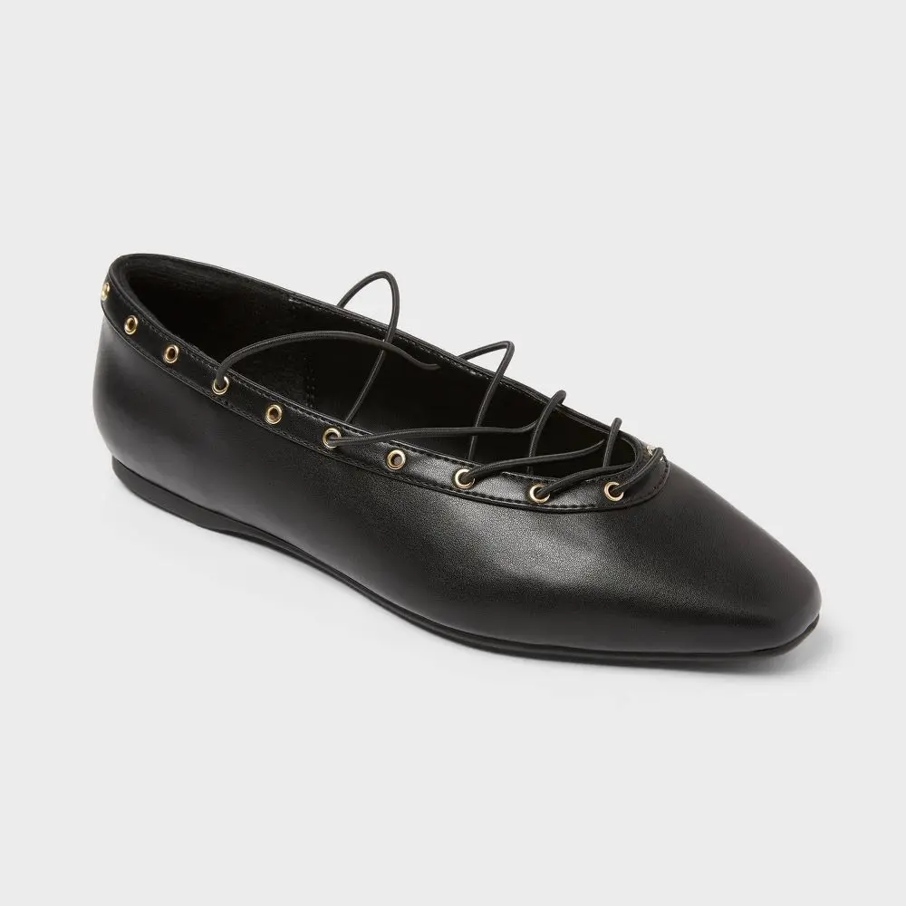 Women’s Jay Flats - Wild Fable, Women’s Shoe with Memory Foam Insole, Comfortable Footwear