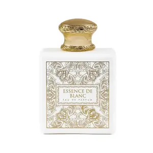 Fragrance World French Avenue Essence De Blanc EDP Unisex 3.4 Fl Oz Non Toxic Eau De Parfum Floral Amber Floral Jasmine Perfume