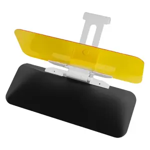2 in 1 Car Anti Glare Sun Visor Extension Sun Visor Mirror Accessory Day and Night Shield for Safer Driving Versatile