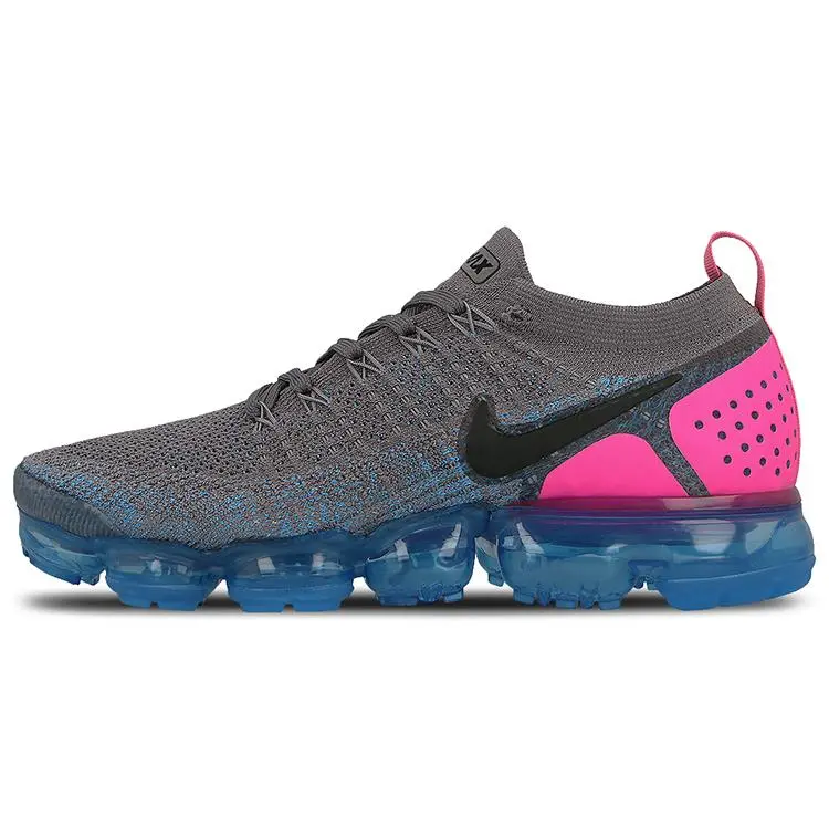 Nike Air VaporMax 2 Gunsmoke Blue Orbit Low Top Running Shoes Men's 942842-004