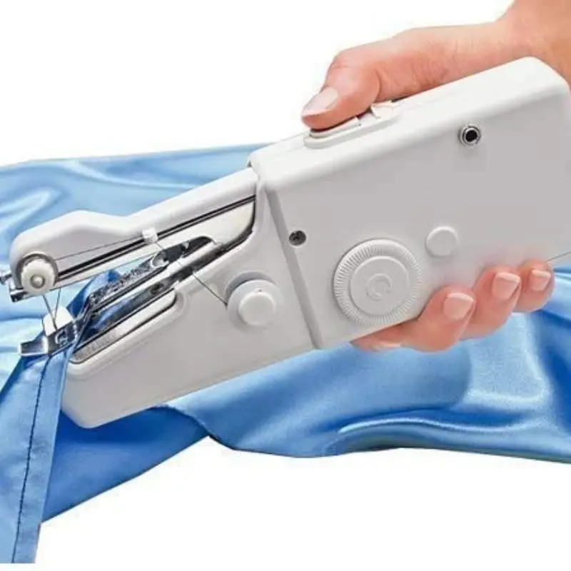 Handheld Sewing Machine, 1 Count Mini Sewing Machines, Portable Sewing Machine, Stitch Accessories, Quick Handheld Stitch Tool For Fabric