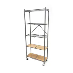 Origami 5-Tier Slim Pantry Rack