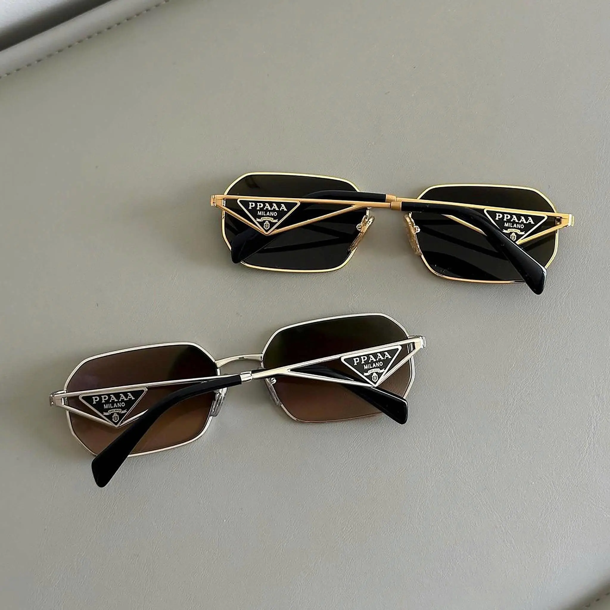 New 2026 Chunky Square Sunglasses for Women & Men – Retro Thick Frame UV Protection Street Style Shades