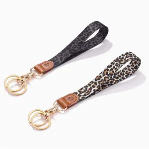Wristlet Keychain, Wrist Lanyard Key Chain, Car Keychains Hand Strap, Cell Phone lanyards Key Chain Holder