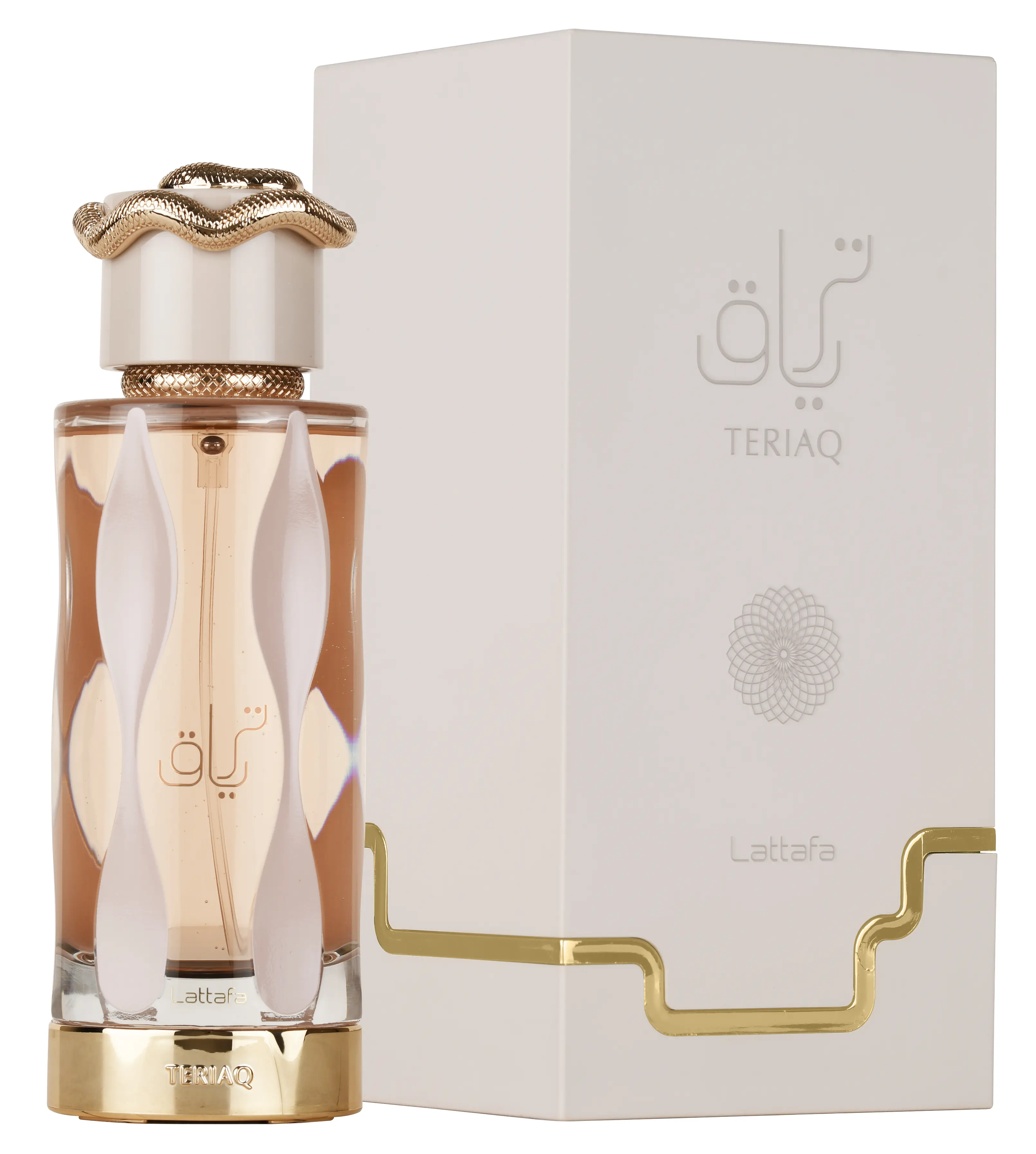Lattafa Teriaq for Unisex Eau de Parfum Spray, 3.4 Ounce / 100 ml