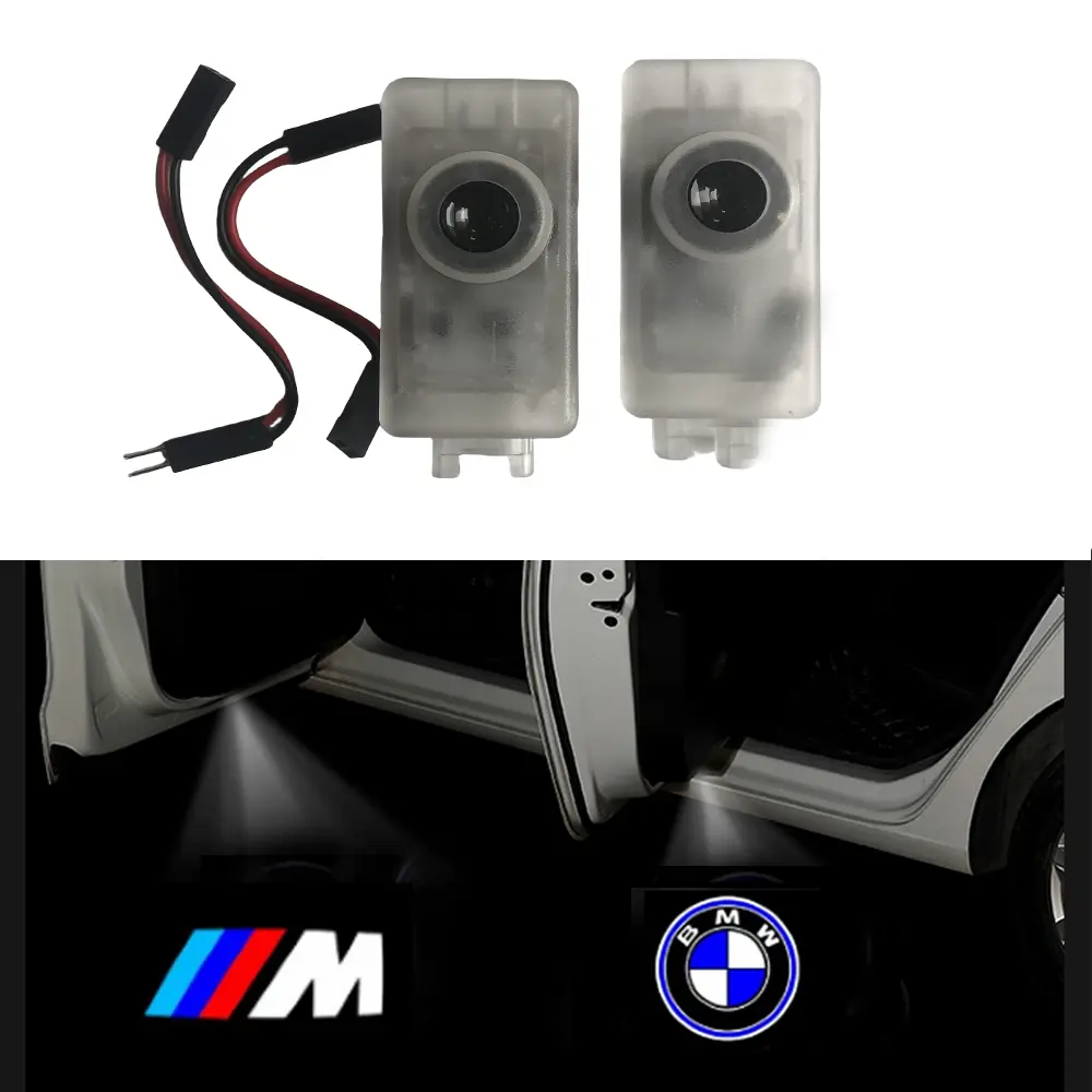 2pc Door light logo projector welcome buddle for 2020-2022 320i 325i 330i I3/I4 M3 2023-2025 X1 2021-2024 228I 430i M4