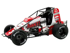 USAC Sprint Car #3P Kyle Cummins "Avanti" Champion "USAC Sprint Car National Championship" (2025) 1/18 Diecast Model Car by ACME