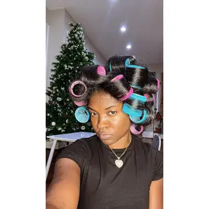 Knotless Kay Roller Set Includes 24 Rollers & 12 Clips