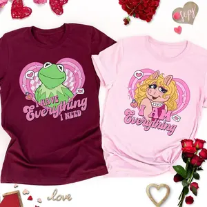 Funny The Muppets Show Couple T-shirt, Muppet Couple Valentines Shirt, Vintage Muppet Vacation Sweatshirt, Honeymoon Gift For Lovers