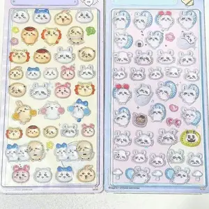 3D Crystal Stickers Chikawa Usagi Phone Case Decoration Nail DIY Decorative Stickers for Girl Notebook Laptop Toys waterproof