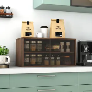 Floating Shelves – 2 Pack Wall Mounted Shelf, Wooden Storage Organizer Shelf for Bedroom Living Room, Stackable Bookshelf for Books, Display Shelf for Decor, Wall Shelves for Bathroom Kitchen