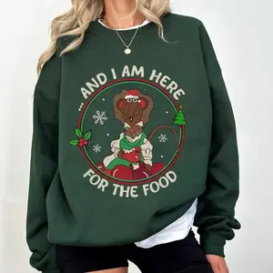 Rizzo Muppet Christmas Carol Shirt, And I Am Here For The Food Sweatshirt, Cartoon Est 1992 Shirt, Family Matching Tee Shirt, Xmas Party Shirt