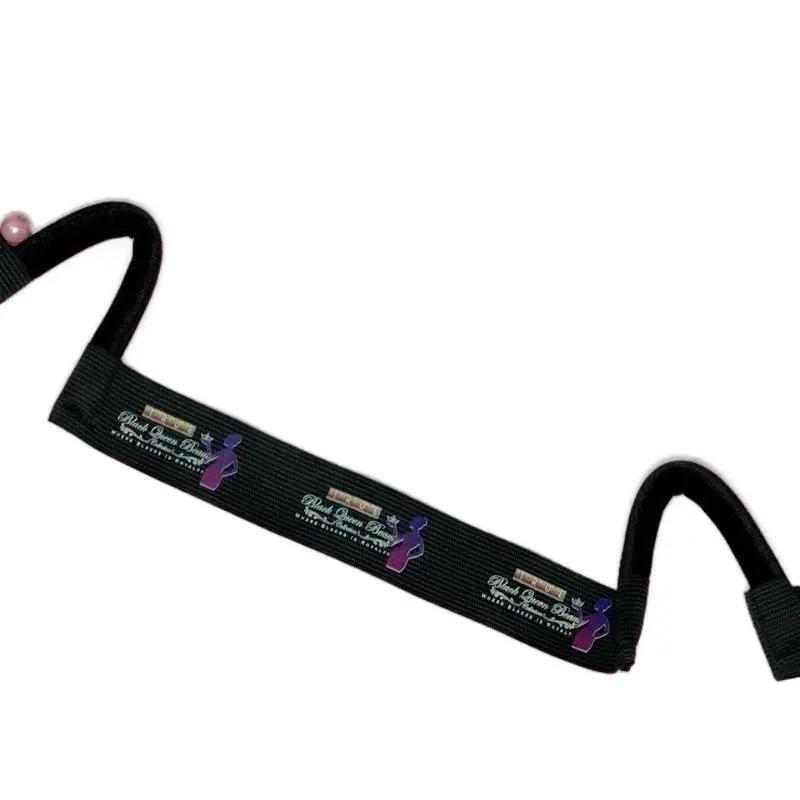 Wig Melting Edge Protection Wig Band - 2 Sets of No Ear Lace, Black Straps, Durable Edge Protection, Stylish Design for Secure Wig Fit