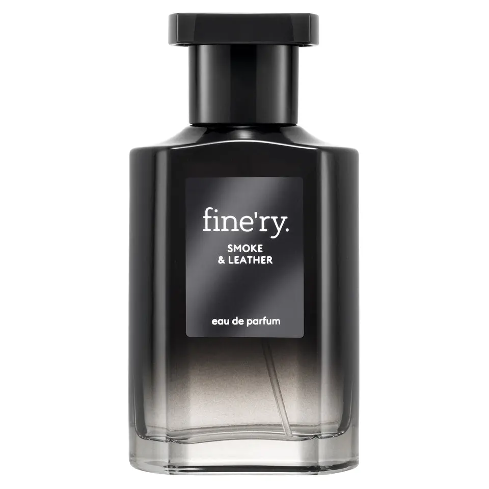 fine'ry. Men's Eau de Cologne - Smoke & Leather