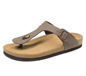 Dream Pairs Women's Supportive Cork Flip Flops