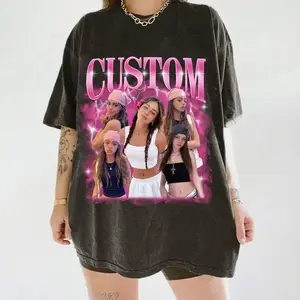 Custom 90s Vintage Graphic Bootleg Rap Tee, CUSTOM Your Bootleg Idea Here, Personalized Shirt, Custom Girlfriend shirt, Gifts for boyfriend, Casual Top