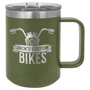 Vacuum Insulated Travel Mug with Slider Lid 15oz