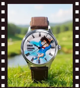 MINISO Detective Conan Memory Fragment Watch Blind box,Anime Collectible Wristwatch for Daily Wear,Unique Anime Character Dials,Mystery Collectible Watch for Anime & Detective Fans,Aesthetic Outfit Accessory,Holiday Gift Birthday Gift