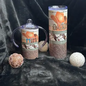 Dad and mini tumbler set