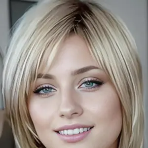 1PC Womens Fashion Short Blonde Bob Wigs Black Roots Heat Resistant Synthetic Hair,Christmas Daily Use，Halloween，ChristmasWig Wolf Cut heat resistant synthetic fiber party wig