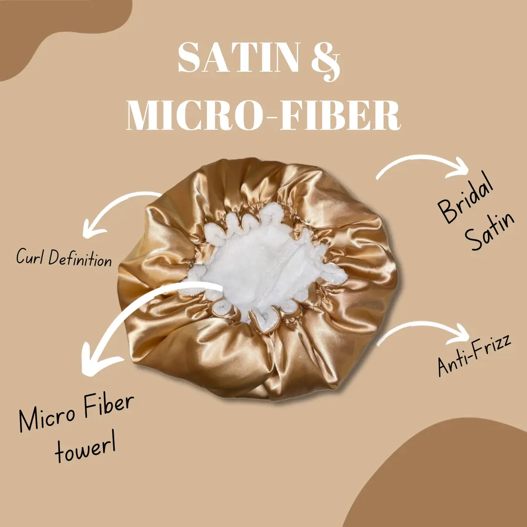 Satin & Microfiber Bonnet
