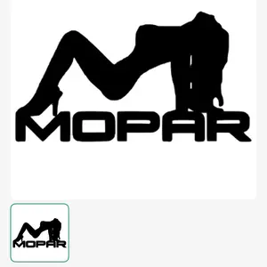 Mopar car decal