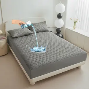 Waterproof Mattress Cover Set, Mattress Cover Protector, Multiple Colors Available, 100% Waterproof Deep Pocket 30cm, Soft Breathable Bed Protection for Bedroom, Durable Bedding Accessories