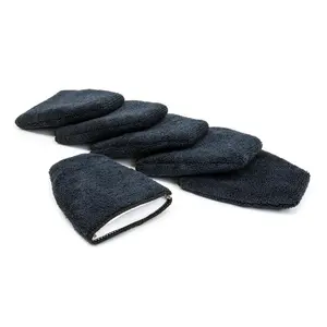 [Finger Applicator] Microfiber Fingertip Mitt Applicator (5 in. x 4 in.) 6 pack