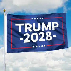 Trump 2028 Flag Banners Lightweight