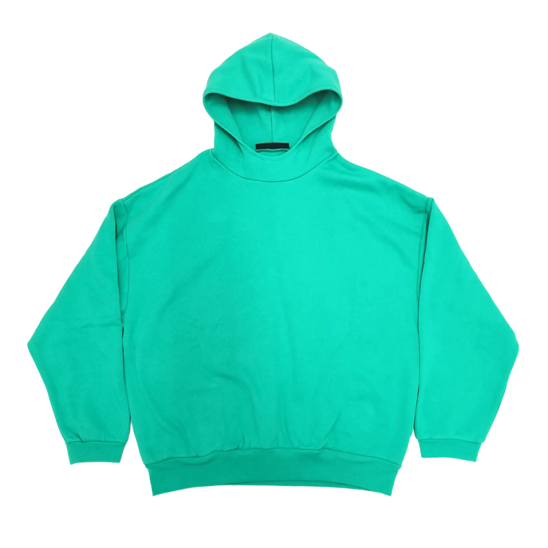 Mint Green Unisex Oversized Hoodie Boxy Fit Fleece Lined Drop Shoulder Hooded Sweatshirt Streetwear Heavyweight Style Pullover