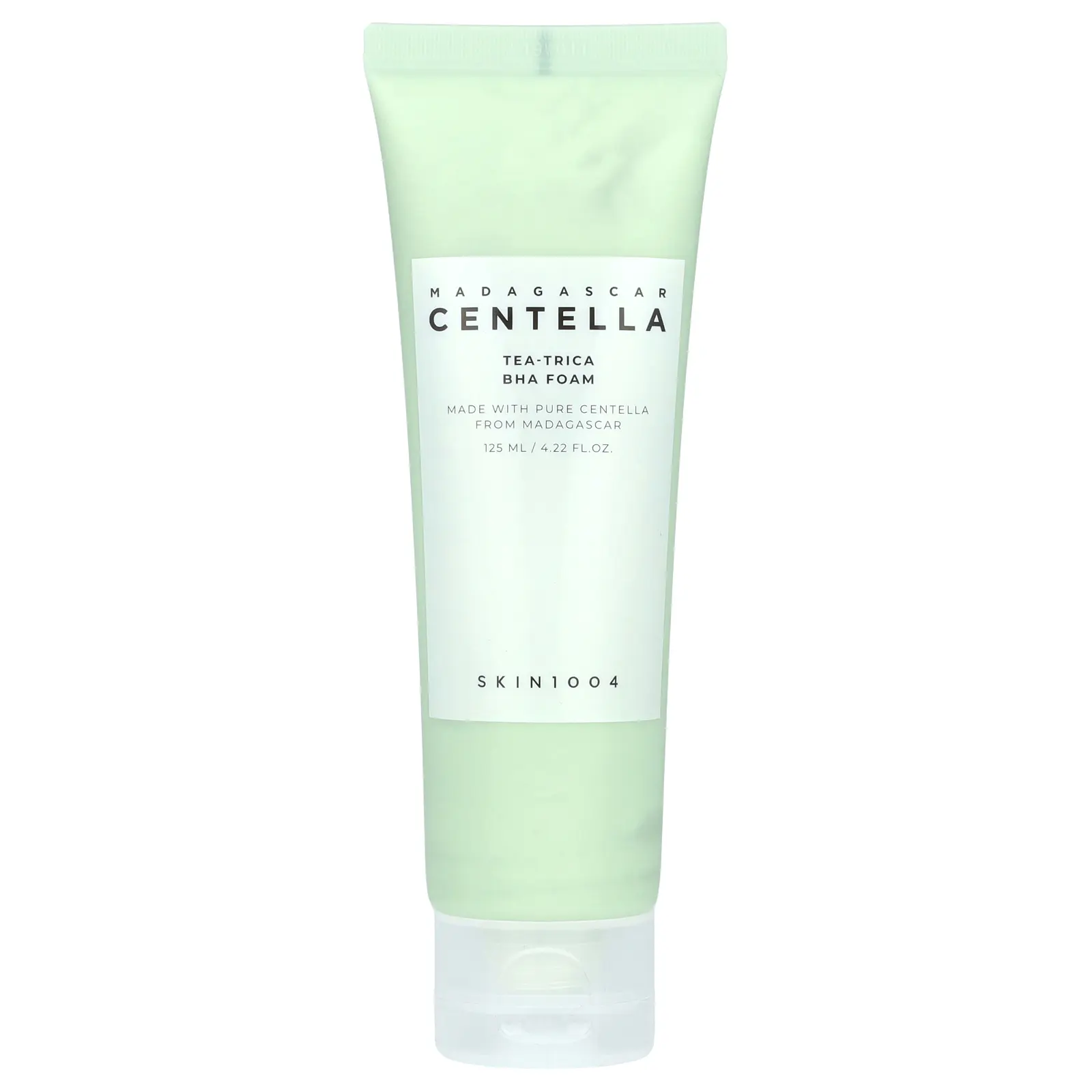 SKIN1004 Madagascar Centella, Tea-Trica BHA Foam, 4.22 fl oz (125 ml)