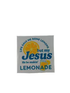 Jesus Be Making Lemonade 2x2 Magnets Decor Gift