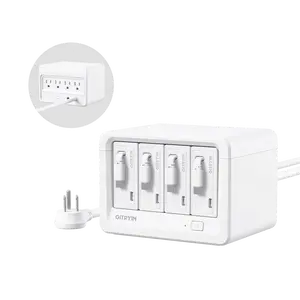 Gitryin Desktop Charging Station 12-in-1 for Simultaneous Charging of Multiple Devices, Efficient and Convenient Design