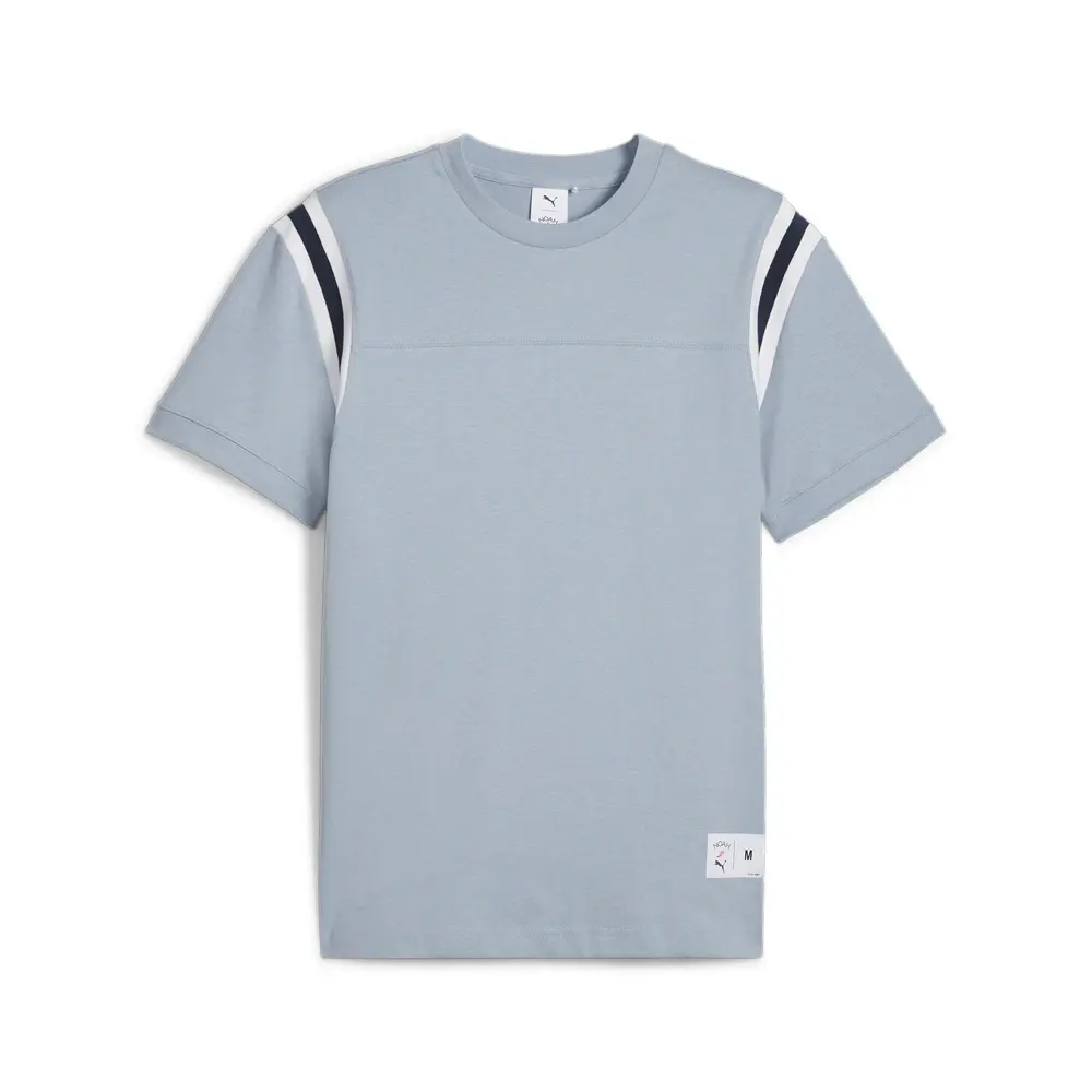 PUMA Mens X Noah Jet Crew Neck Short Sleeve Casual Tops Casual - Blue