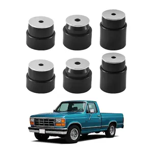 VEVOR Body Mount Bushing Kit, Compatible with 2008 - 2016 F250 F350 Super Duty, 48 PCS Silicone Body Mount Kit, Quick Replacement, Durable Components for Improving Bumpy Driving Performance, GrayVEVOR Super Brand Day