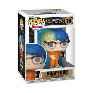 Saturday Night Live 50th Anniversary GuapLord Funko Pop! Vinyl Figure #15 Collectors Set Window Display Box