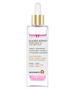 MUZAMOX After Shave Oil, Soft After Shave Oil Glazed Donut for Women Smooth Skin,For Shave Itchiness & Ingrown Hairs,Gift(GLAZED DONUT, 3.1fl.oz/90ml)