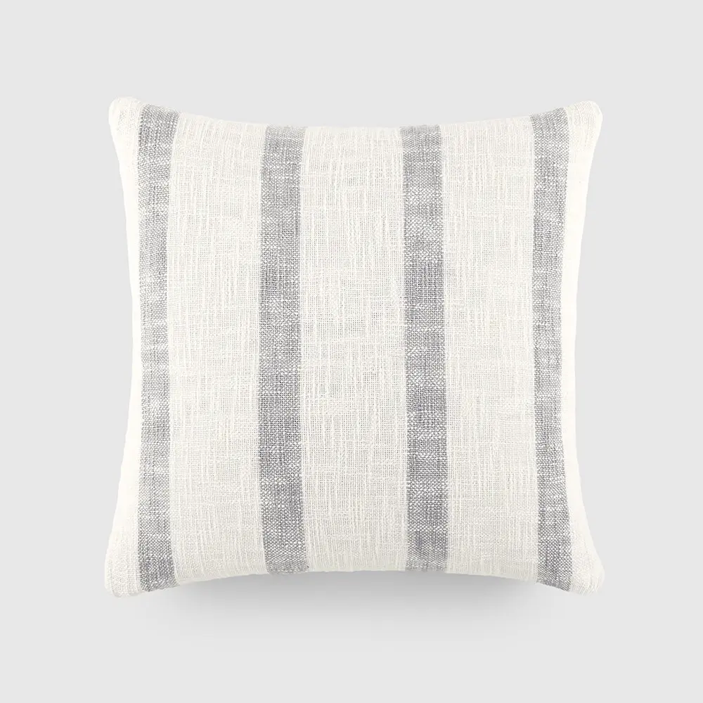 Yarn-Dyed Awning Stripe Throw Pillow Cover & Insert