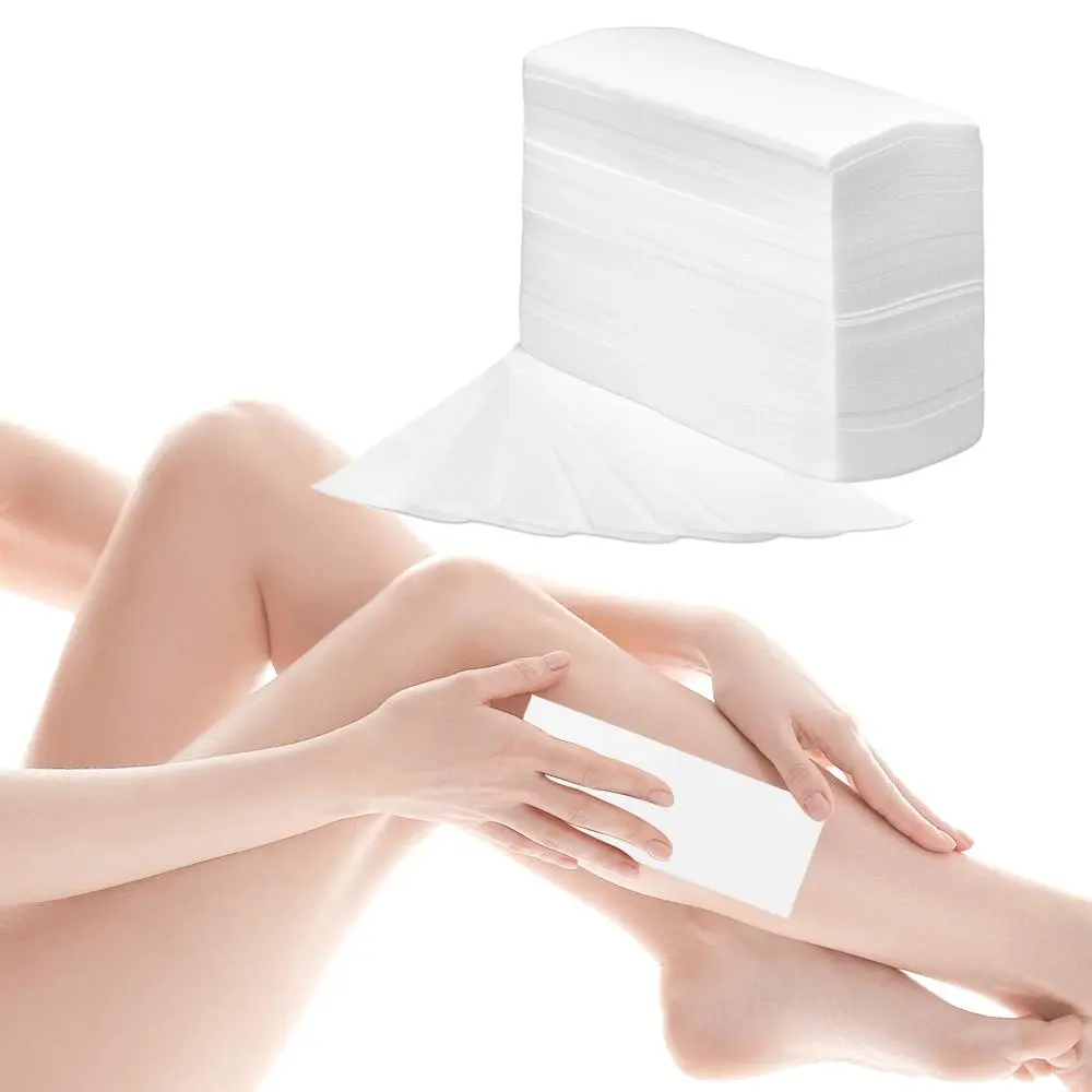 50pcs Hair Removal Wax Paper, Easy Using Smooth At Home Waxing Hair Removal Paper, Body Care Tools for Men and Women, Cosmetic, Underarm Wax
