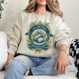 Potatoes LOTR Shirt, Vintage Botanical Shirt, Potatoes LOTR Shirt