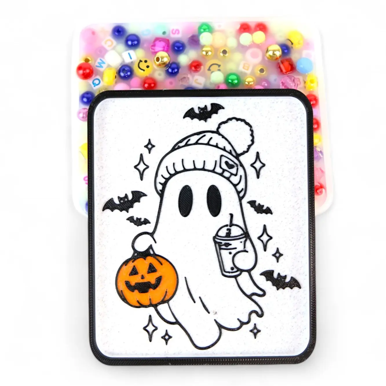 Ghost Picky Party Pad and Tray- Satisfy Your Urge to Pick, Pop and Peel Stress-Free!