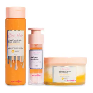 Click Hair Kit Miel de Vida: Honey Shampoo + Hair Mask + Hair Honey