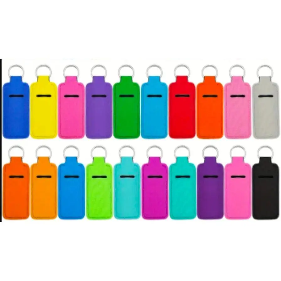 ColorBlock Lipgloss Keychain Holders