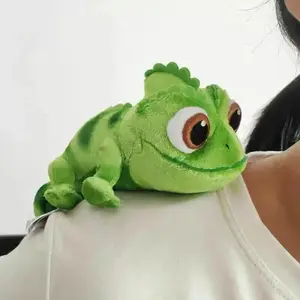 15cm Pascal Rapunzel Chameleon Plush Toy Doll Pascal Stuffed Animals Plush Doll Pascal Rapunzel Shoulder Lizard Plush Doll Toy