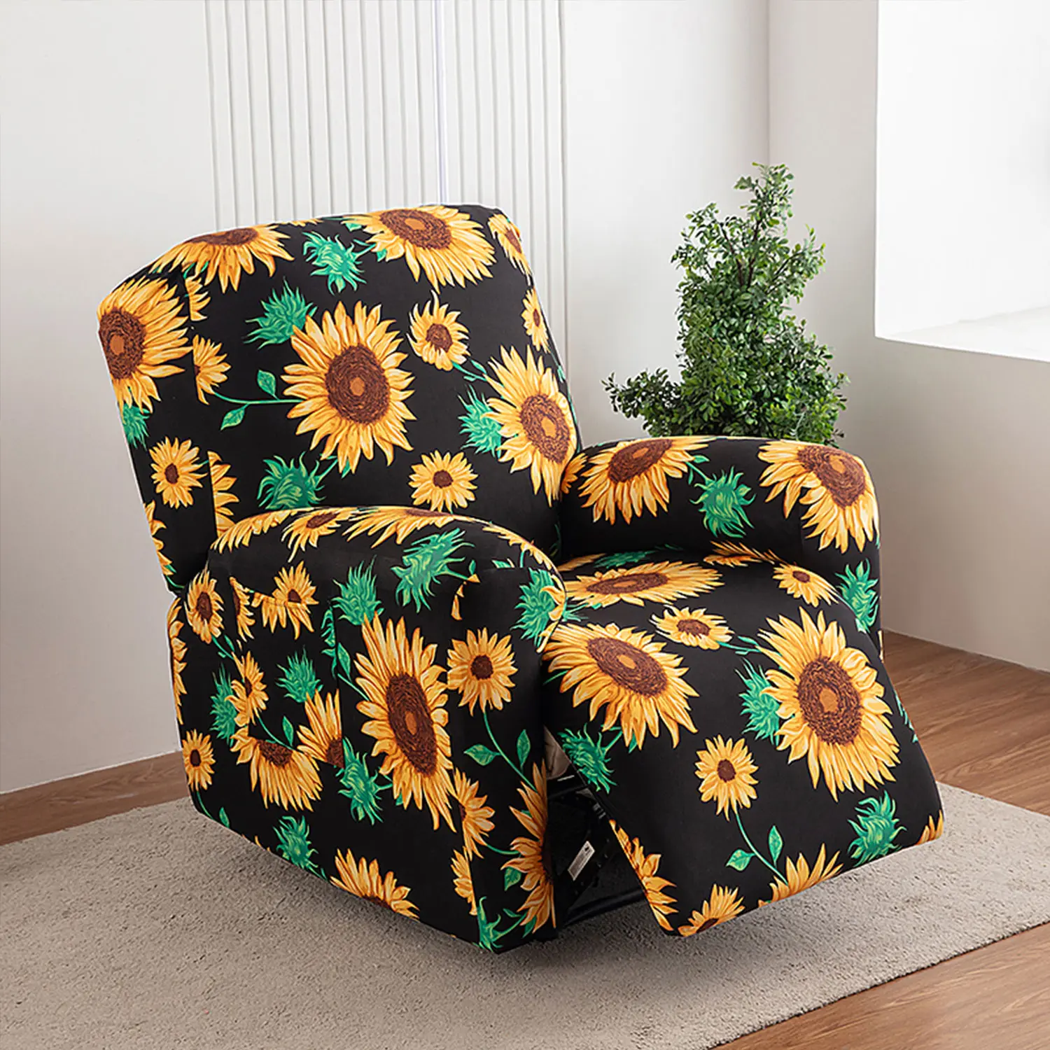 Stretch Recliner Chair Cover, Washable Recliner Slipcovers for Recliners, 1 Seat Recliner Couch Covers, Furniture Protector