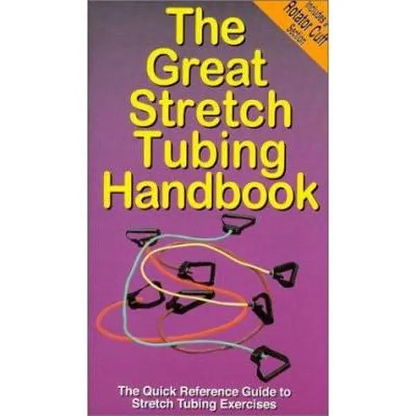 USED Book - The Great Stretch Tubing Handbook: The Quick Reference Guide to Stretch Tubing Exercises by Michael Jespersen (Paperback) - english
